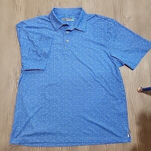 Roundtree & Yorke Performance Work Play Shirt Size Large